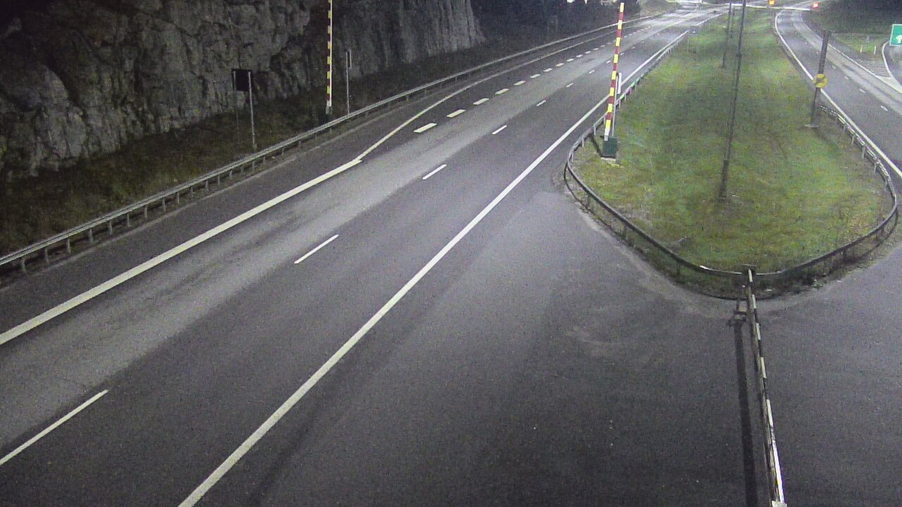 Kelikamerat Kuva Tie 1 Salo, Isokylän tunneli, puomi itä, Salo, Varsinais-Suomi