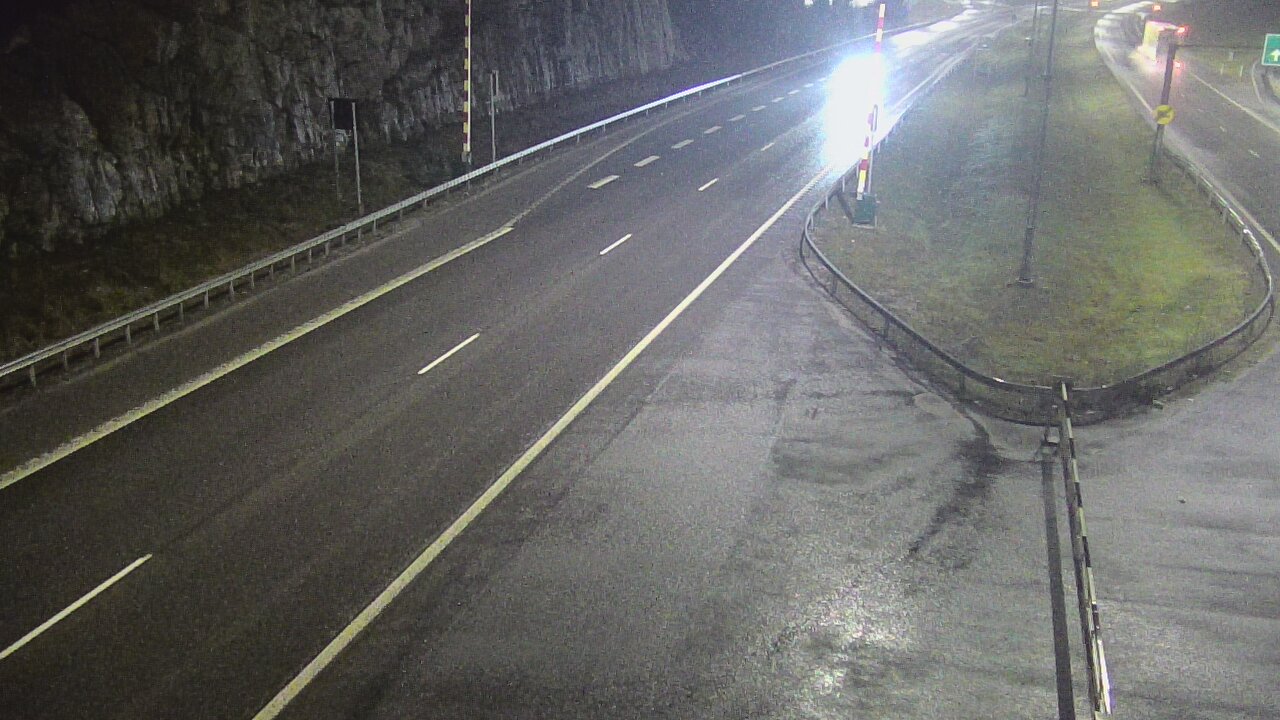 Weather Camera Image Väg 1 Salo, Isokylän tunneli, bom öst, Salo, Varsinais-Suomi