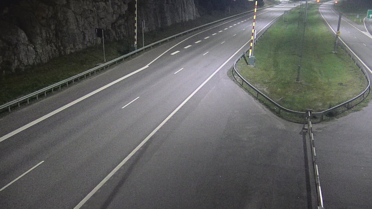 Kelikamerat Kuva Tie 1 Salo, Isokylän tunneli, puomi itä, Salo, Varsinais-Suomi