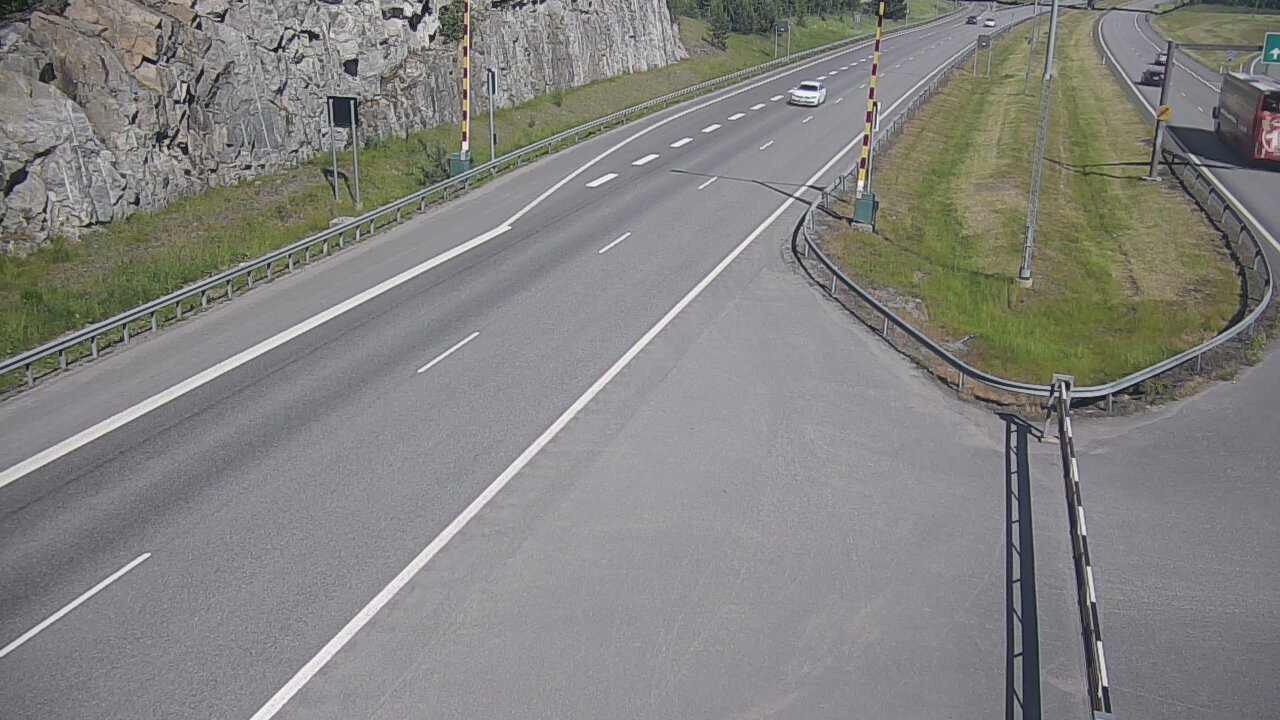 Weather Camera Image Väg 1 Salo, Isokylän tunneli, bom öst, Salo, Varsinais-Suomi