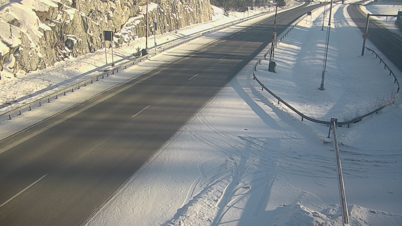 Weather Camera Image Road 1 Salo, Isokylä tunneli, boom east, Salo, Varsinais-Suomi