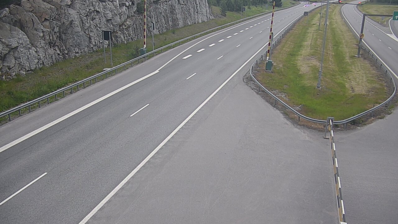 Kelikamerat Kuva Tie 1 Salo, Isokylän tunneli, puomi itä, Salo, Varsinais-Suomi