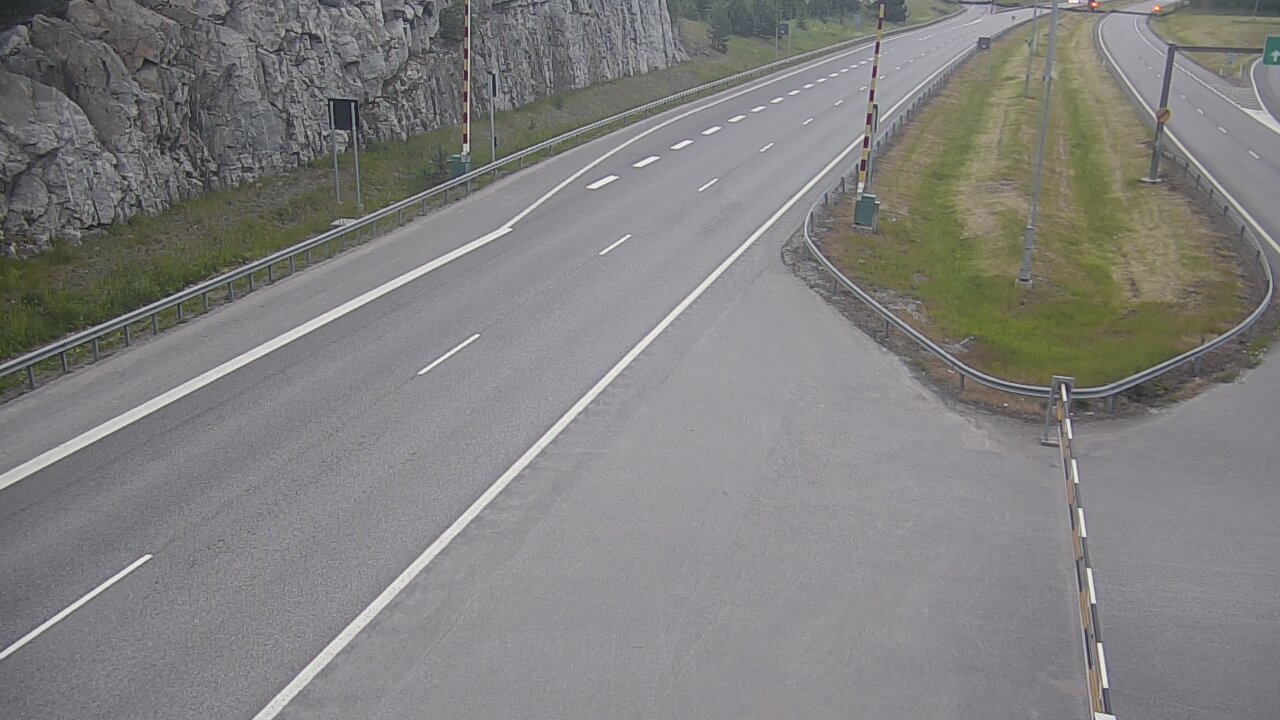 Kelikamerat Kuva Tie 1 Salo, Isokylän tunneli, puomi itä, Salo, Varsinais-Suomi
