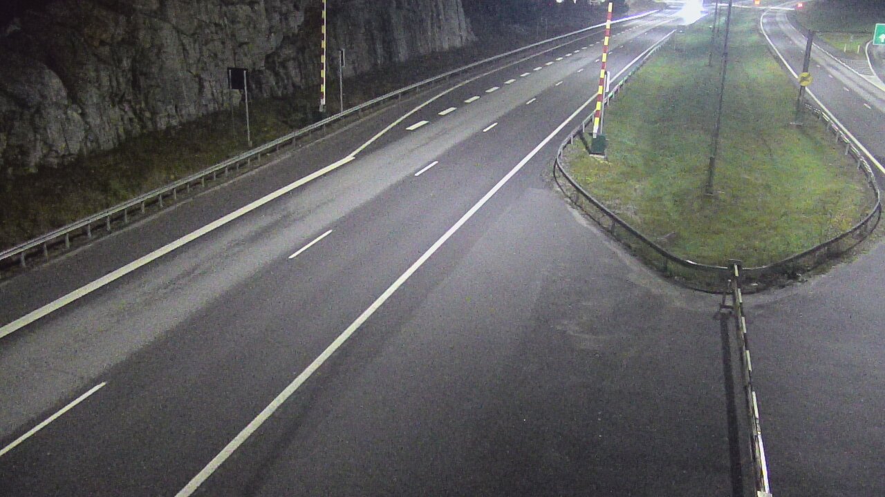 Kelikamerat Kuva Tie 1 Salo, Isokylän tunneli, puomi itä, Salo, Varsinais-Suomi