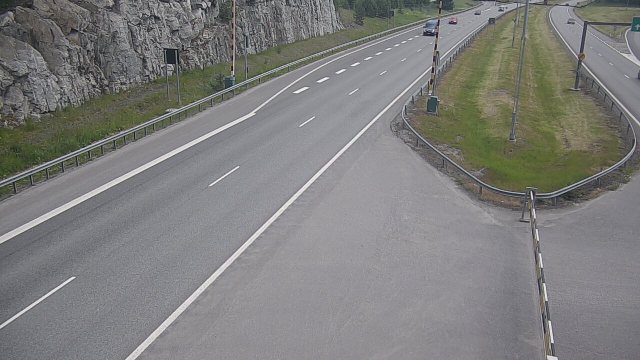 Weather Camera Image Väg 1 Salo, Isokylän tunneli, bom öst, Salo, Varsinais-Suomi