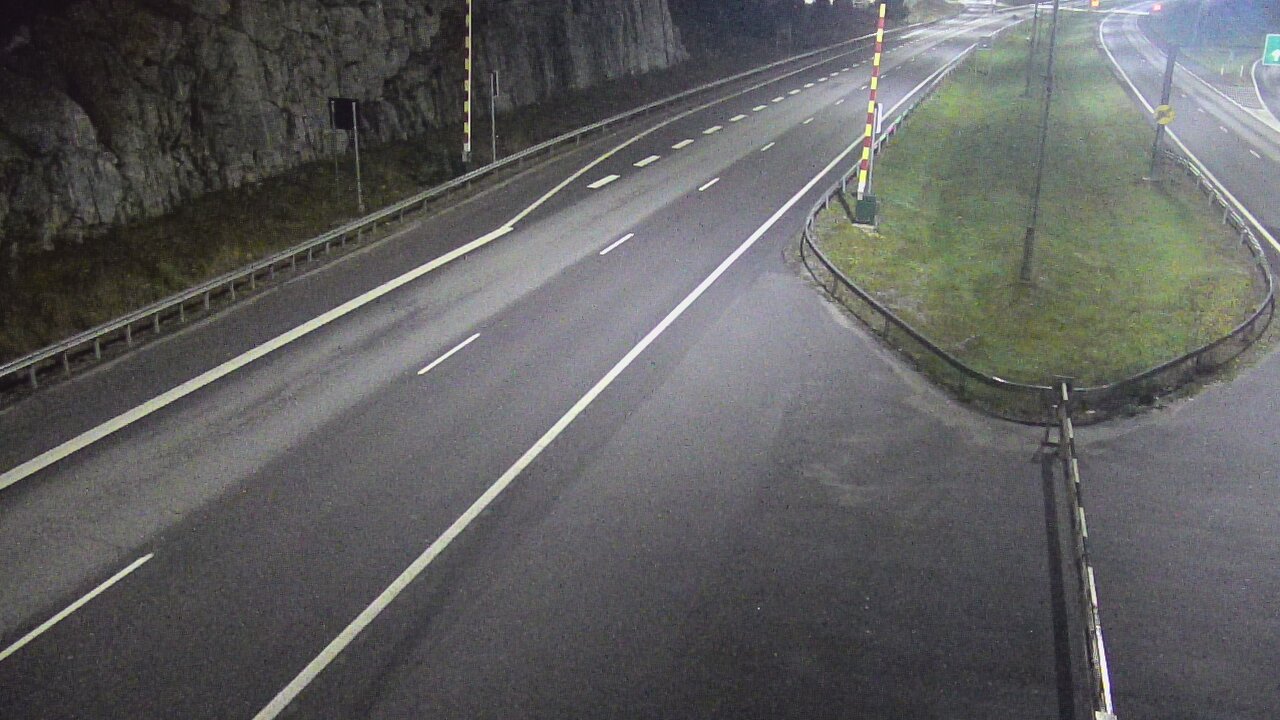 Kelikamerat Kuva Tie 1 Salo, Isokylän tunneli, puomi itä, Salo, Varsinais-Suomi