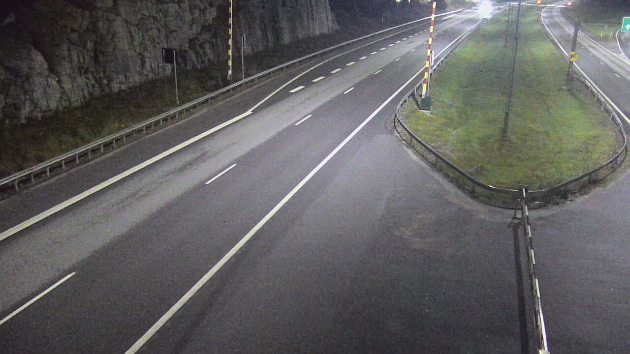 Kelikamerat Kuva Tie 1 Salo, Isokylän tunneli, puomi itä, Salo, Varsinais-Suomi