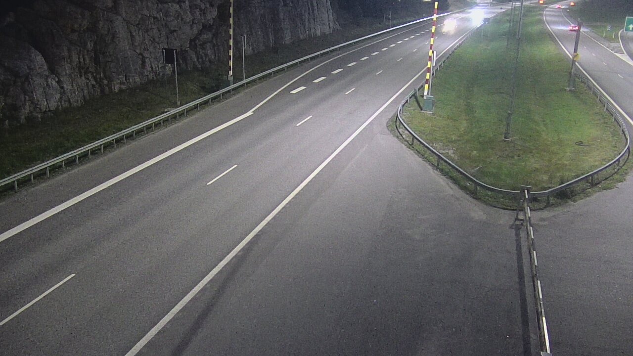 Kelikamerat Kuva Tie 1 Salo, Isokylän tunneli, puomi itä, Salo, Varsinais-Suomi