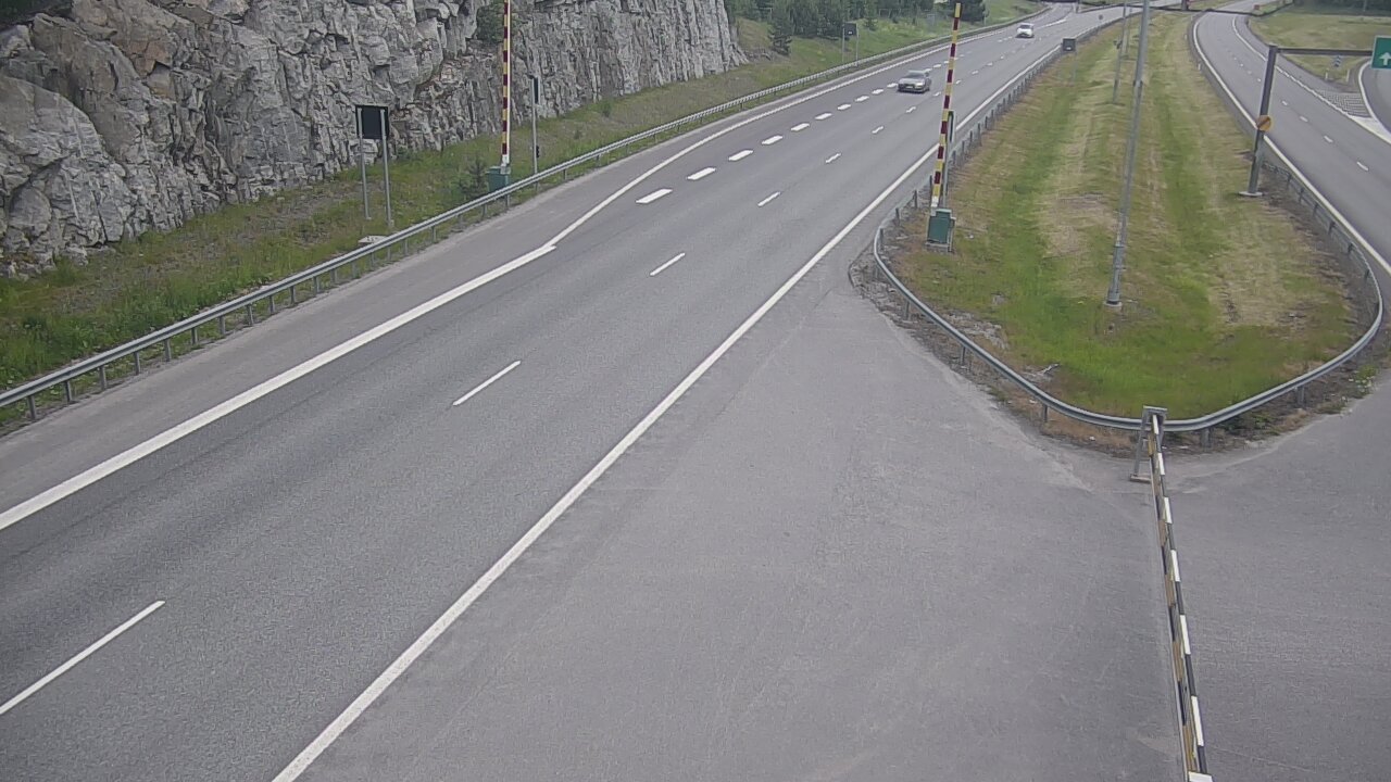 Weather Camera Image Väg 1 Salo, Isokylän tunneli, bom öst, Salo, Varsinais-Suomi