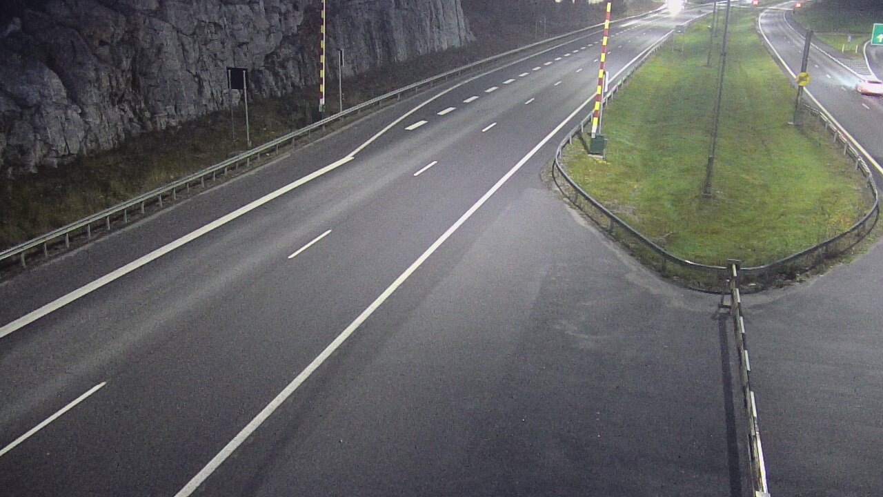 Kelikamerat Kuva Tie 1 Salo, Isokylän tunneli, puomi itä, Salo, Varsinais-Suomi