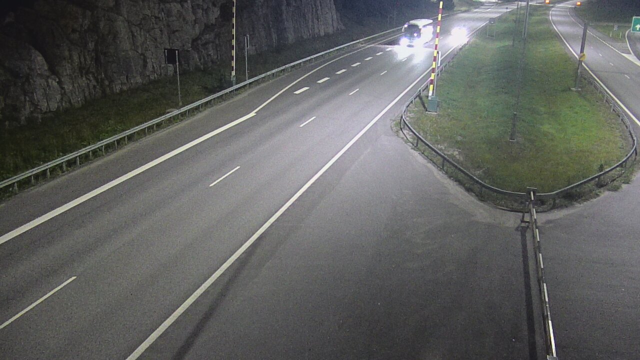 Kelikamerat Kuva Tie 1 Salo, Isokylän tunneli, puomi itä, Salo, Varsinais-Suomi