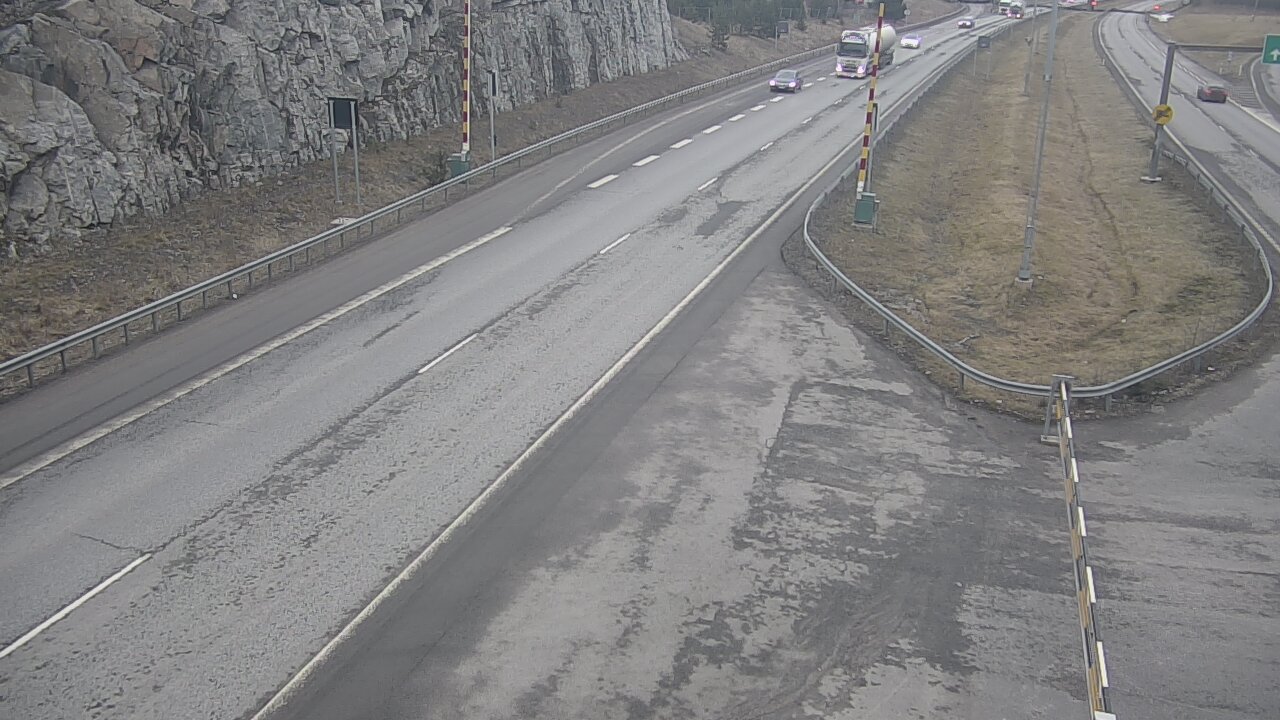 Weather Camera Image Road 1 Salo, Isokylä tunneli, boom east, Salo, Varsinais-Suomi