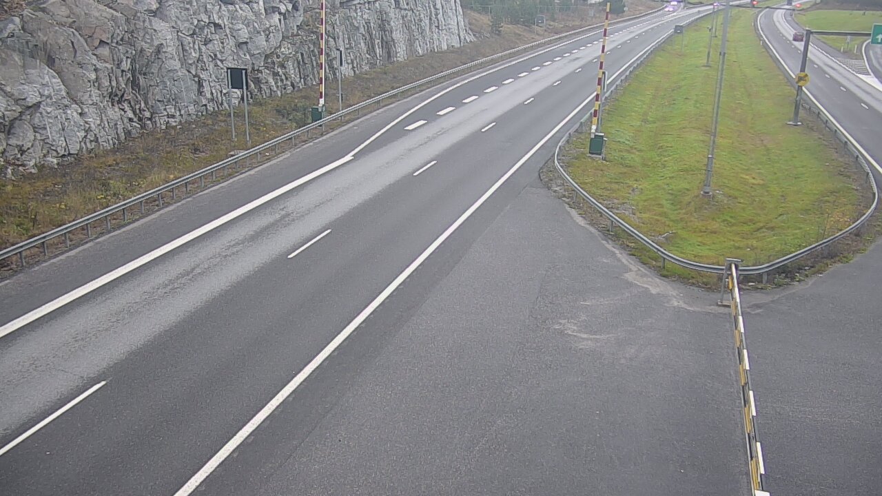 Kelikamerat Kuva Tie 1 Salo, Isokylän tunneli, puomi itä, Salo, Varsinais-Suomi