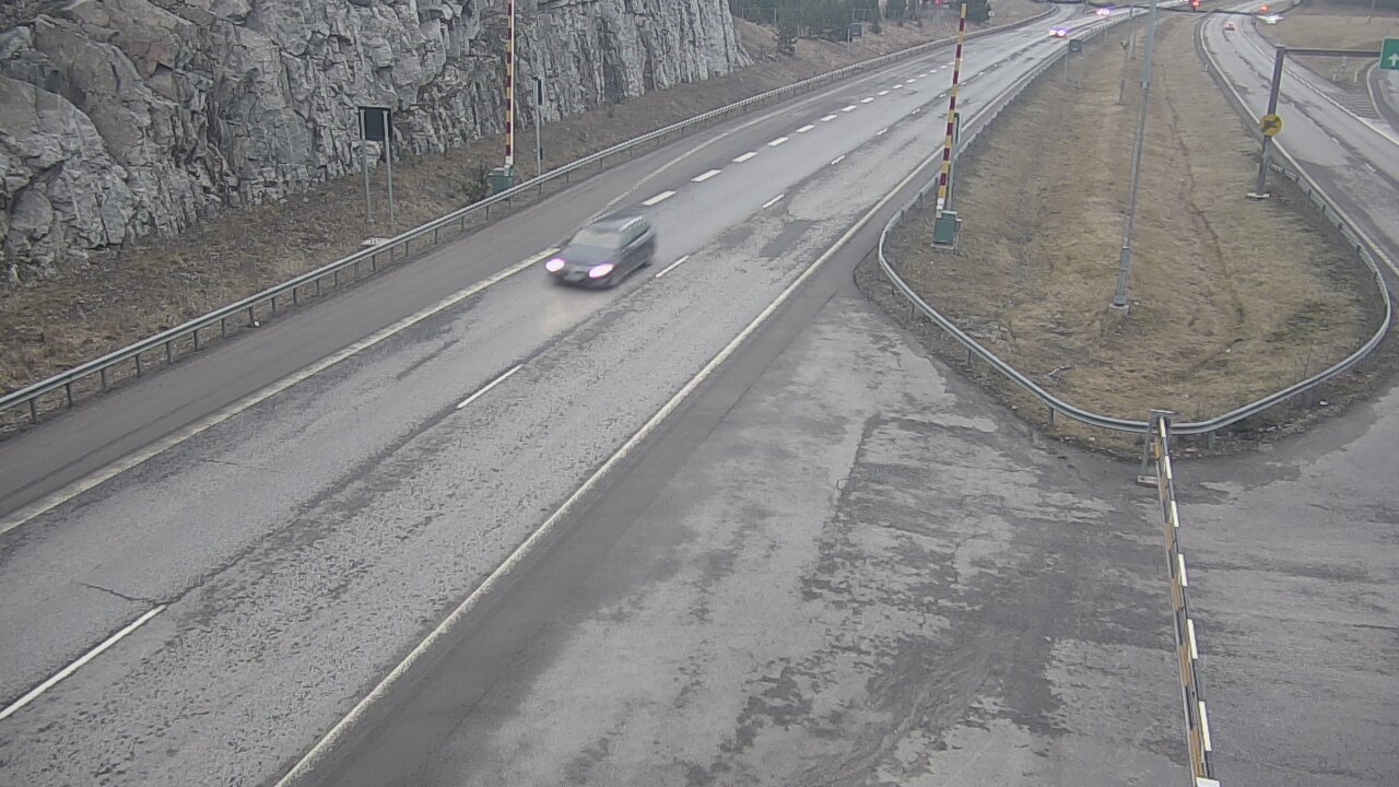 Weather Camera Image Road 1 Salo, Isokylä tunneli, boom east, Salo, Varsinais-Suomi
