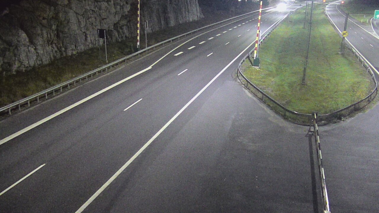 Kelikamerat Kuva Tie 1 Salo, Isokylän tunneli, puomi itä, Salo, Varsinais-Suomi