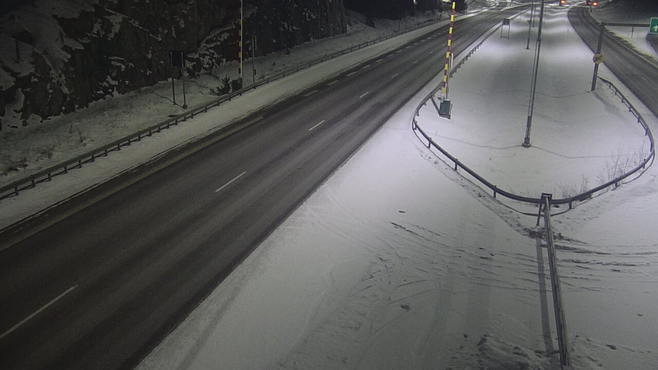 Kelikamerat Kuva Tie 1 Salo, Isokylän tunneli, puomi itä, Salo, Varsinais-Suomi