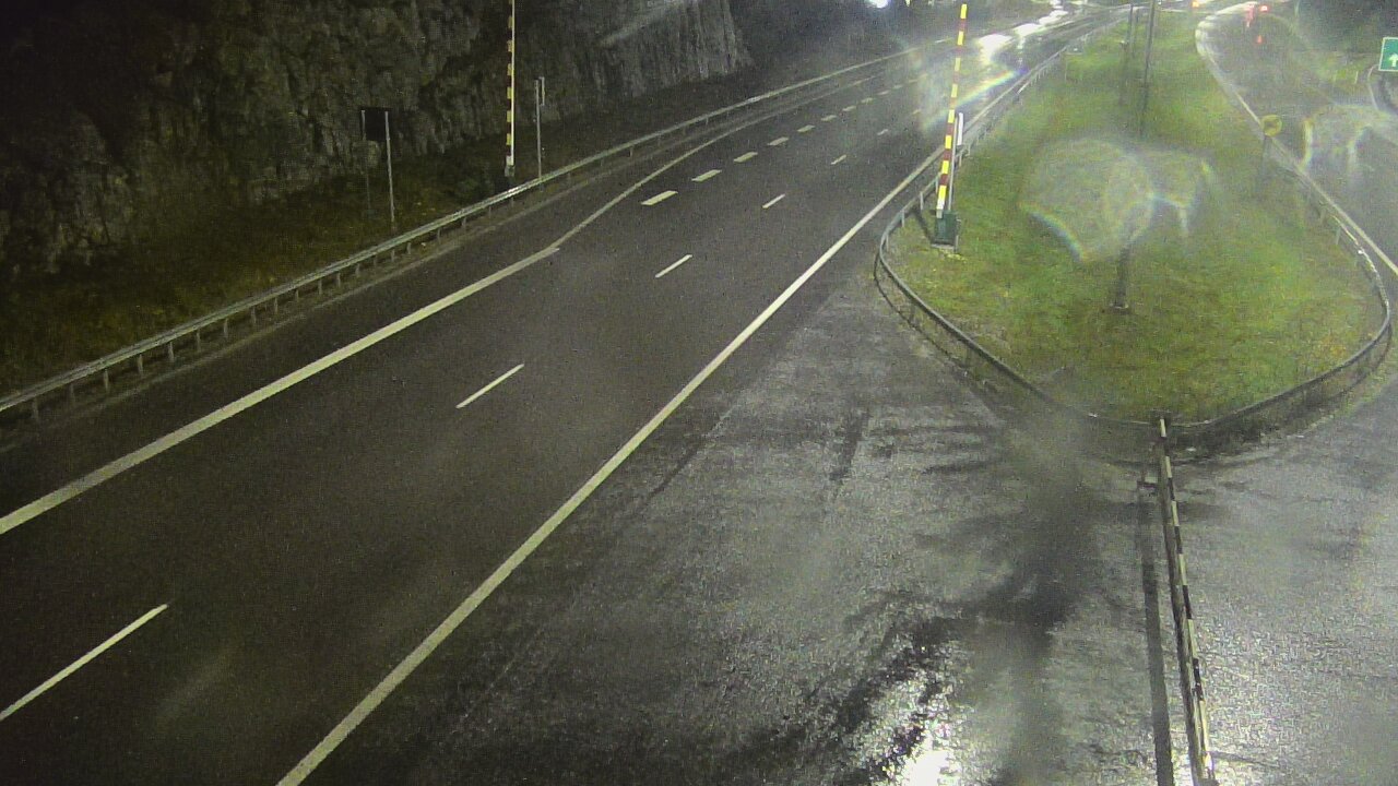 Weather Camera Image Väg 1 Salo, Isokylän tunneli, bom öst, Salo, Varsinais-Suomi