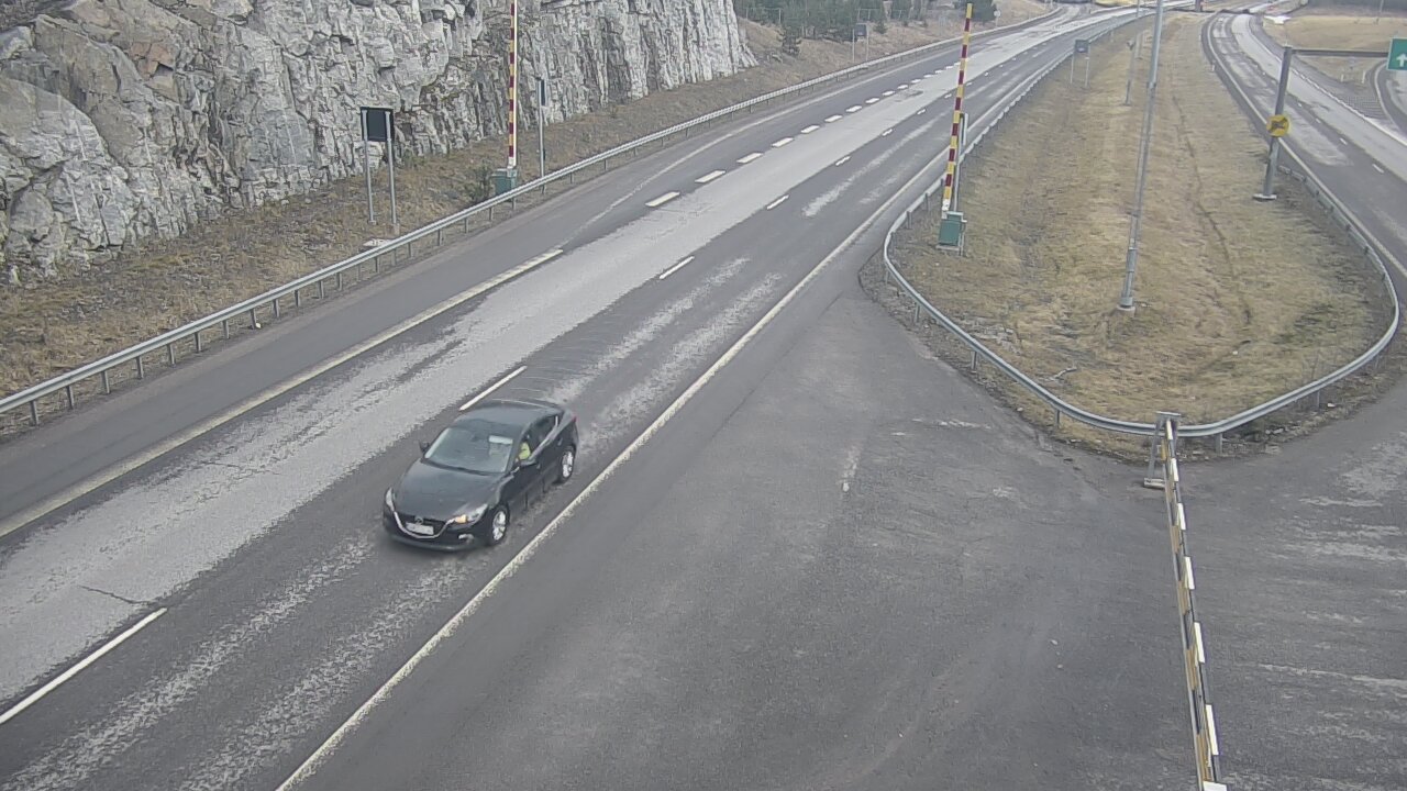 Weather Camera Image Road 1 Salo, Isokylä tunneli, boom east, Salo, Varsinais-Suomi
