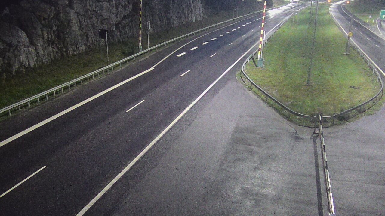 Kelikamerat Kuva Tie 1 Salo, Isokylän tunneli, puomi itä, Salo, Varsinais-Suomi