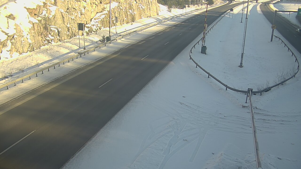 Weather Camera Image Road 1 Salo, Isokylä tunneli, boom east, Salo, Varsinais-Suomi