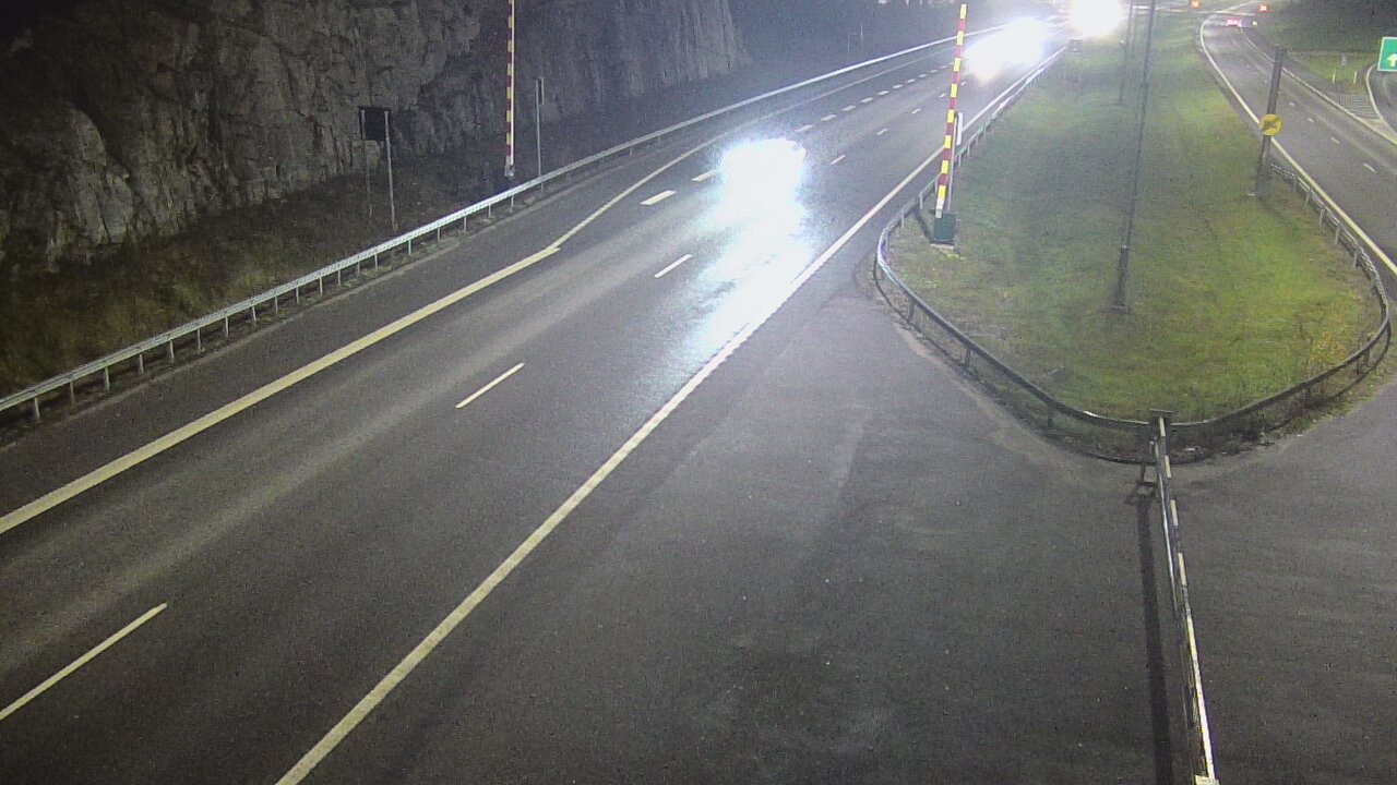 Kelikamerat Kuva Tie 1 Salo, Isokylän tunneli, puomi itä, Salo, Varsinais-Suomi