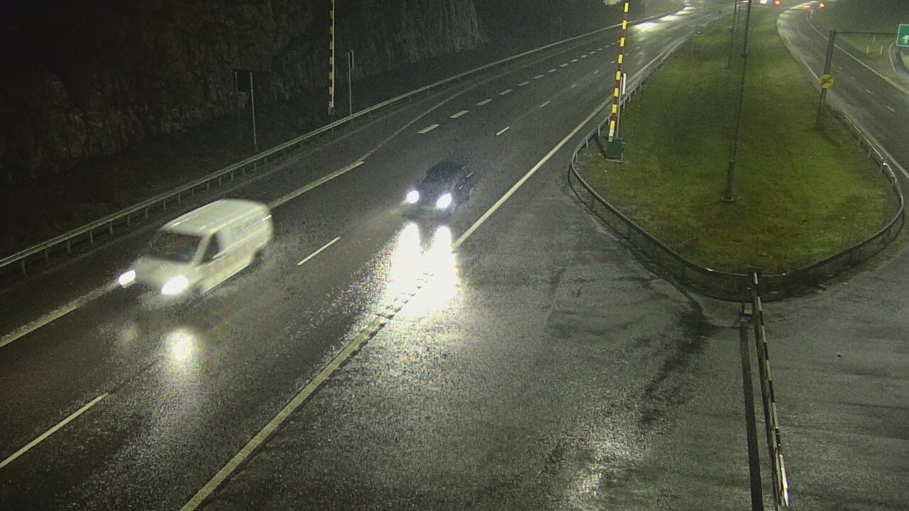 Weather Camera Image Väg 1 Salo, Isokylän tunneli, bom öst, Salo, Varsinais-Suomi