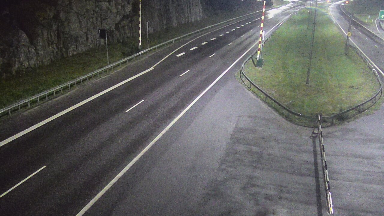 Kelikamerat Kuva Tie 1 Salo, Isokylän tunneli, puomi itä, Salo, Varsinais-Suomi