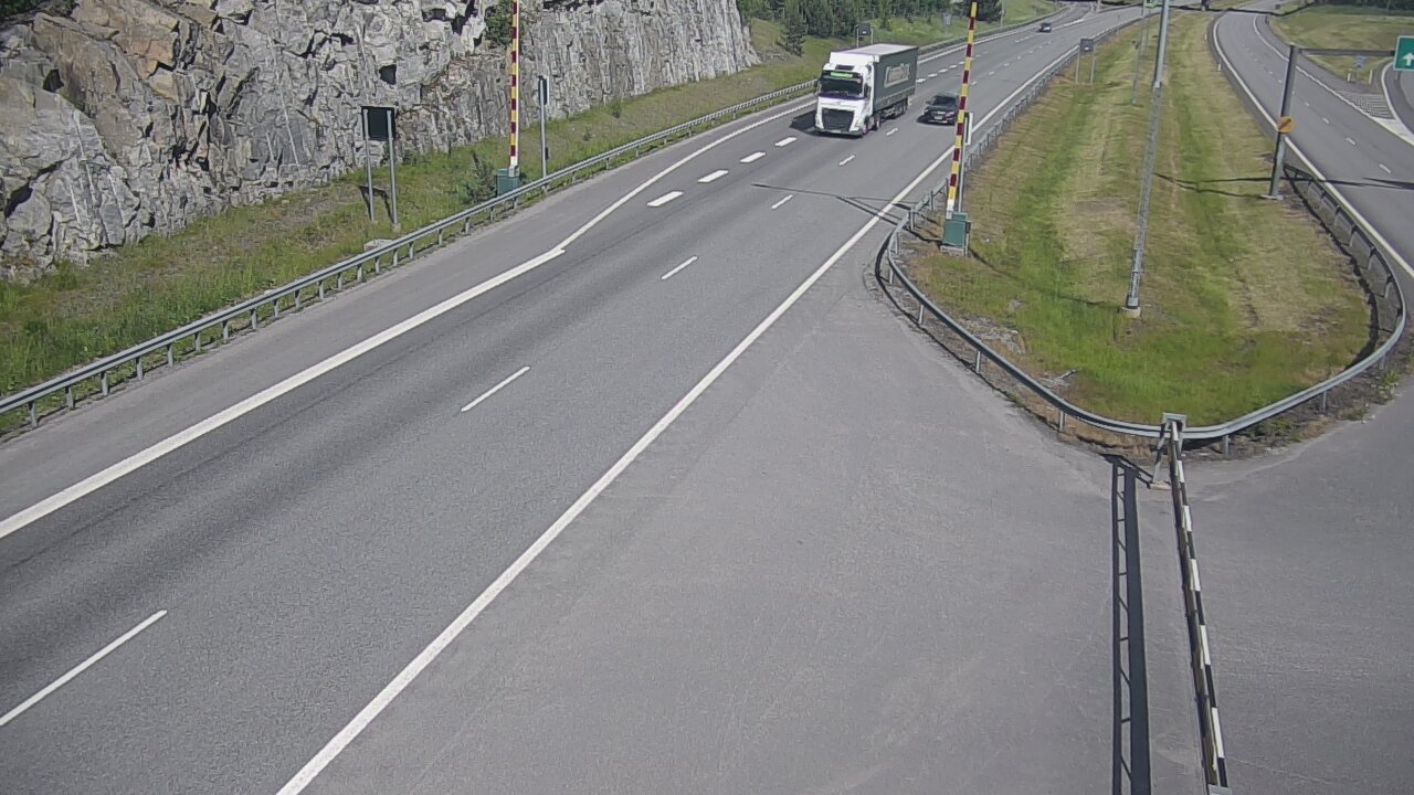 Weather Camera Image Väg 1 Salo, Isokylän tunneli, bom öst, Salo, Varsinais-Suomi