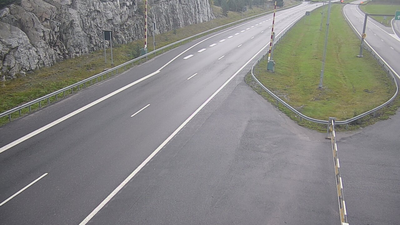 Kelikamerat Kuva Tie 1 Salo, Isokylän tunneli, puomi itä, Salo, Varsinais-Suomi