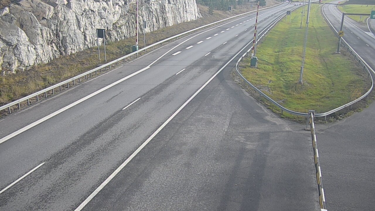 Kelikamerat Kuva Tie 1 Salo, Isokylän tunneli, puomi itä, Salo, Varsinais-Suomi