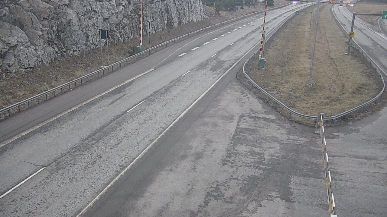 Weather Camera Image Road 1 Salo, Isokylä tunneli, boom east, Salo, Varsinais-Suomi