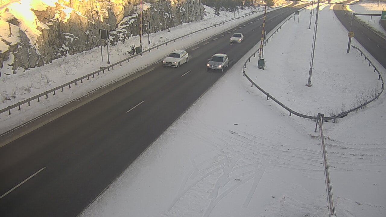 Weather Camera Image Road 1 Salo, Isokylä tunneli, boom east, Salo, Varsinais-Suomi