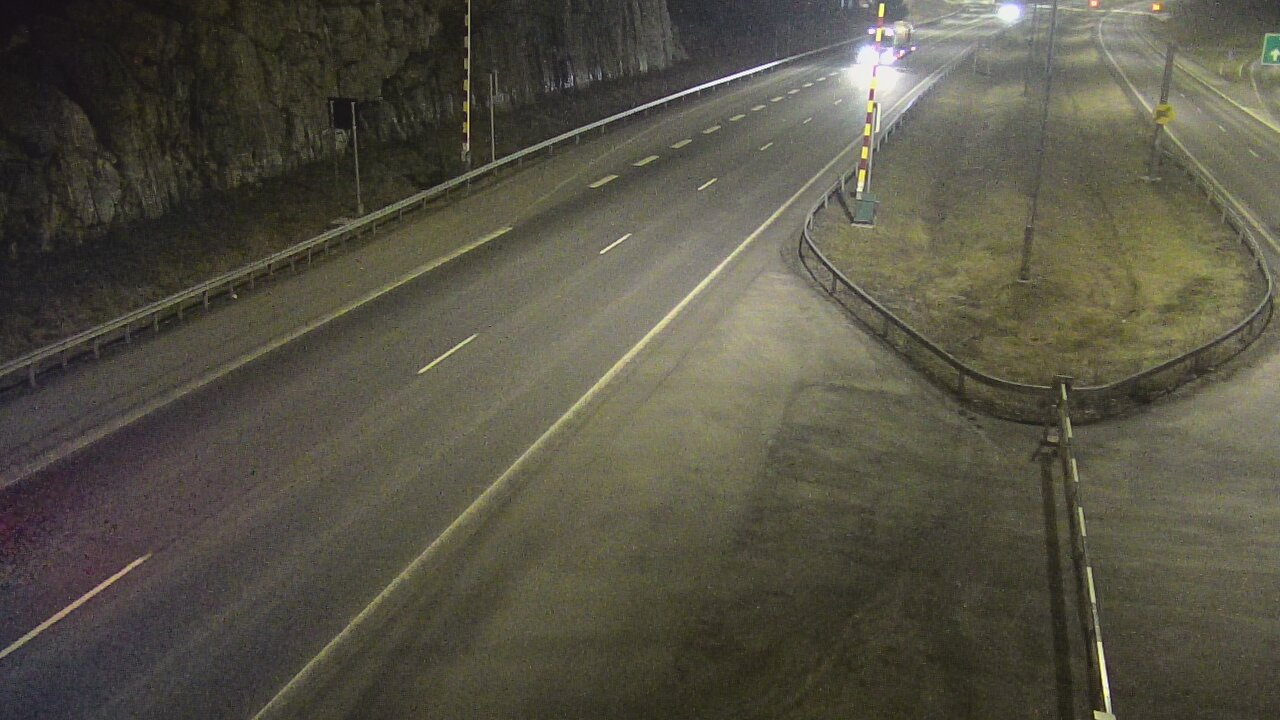 Kelikamerat Kuva Tie 1 Salo, Isokylän tunneli, puomi itä, Salo, Varsinais-Suomi