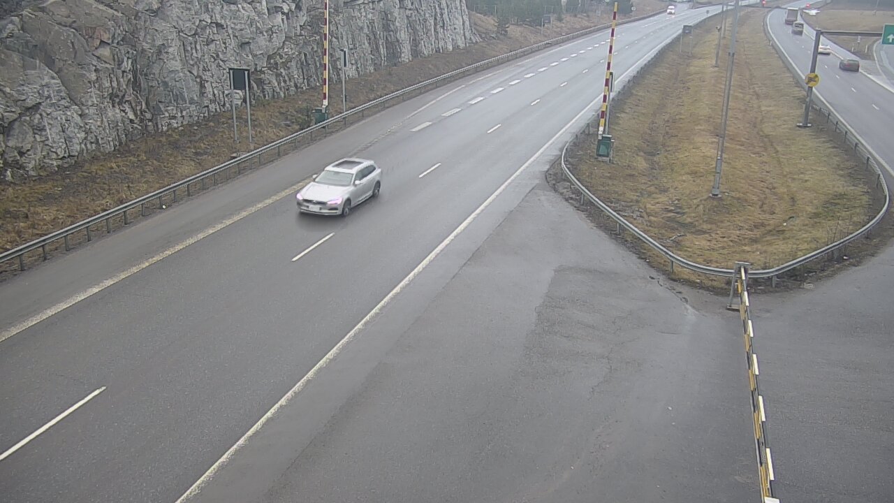 Weather Camera Image Road 1 Salo, Isokylä tunneli, boom east, Salo, Varsinais-Suomi
