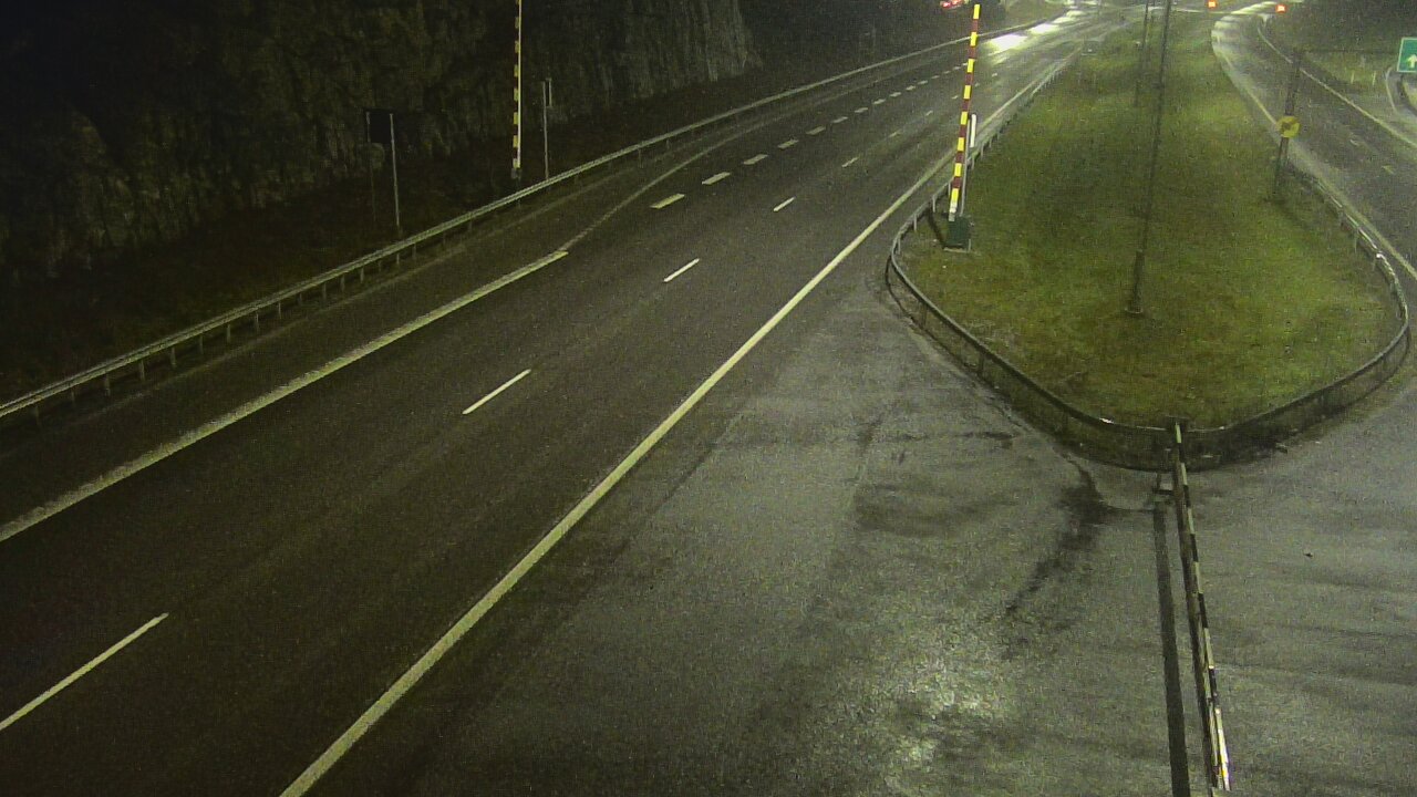 Weather Camera Image Väg 1 Salo, Isokylän tunneli, bom öst, Salo, Varsinais-Suomi