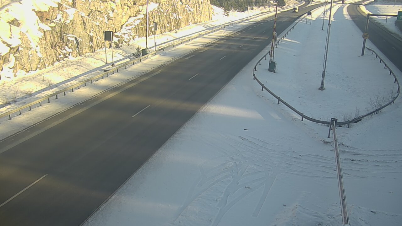 Weather Camera Image Road 1 Salo, Isokylä tunneli, boom east, Salo, Varsinais-Suomi
