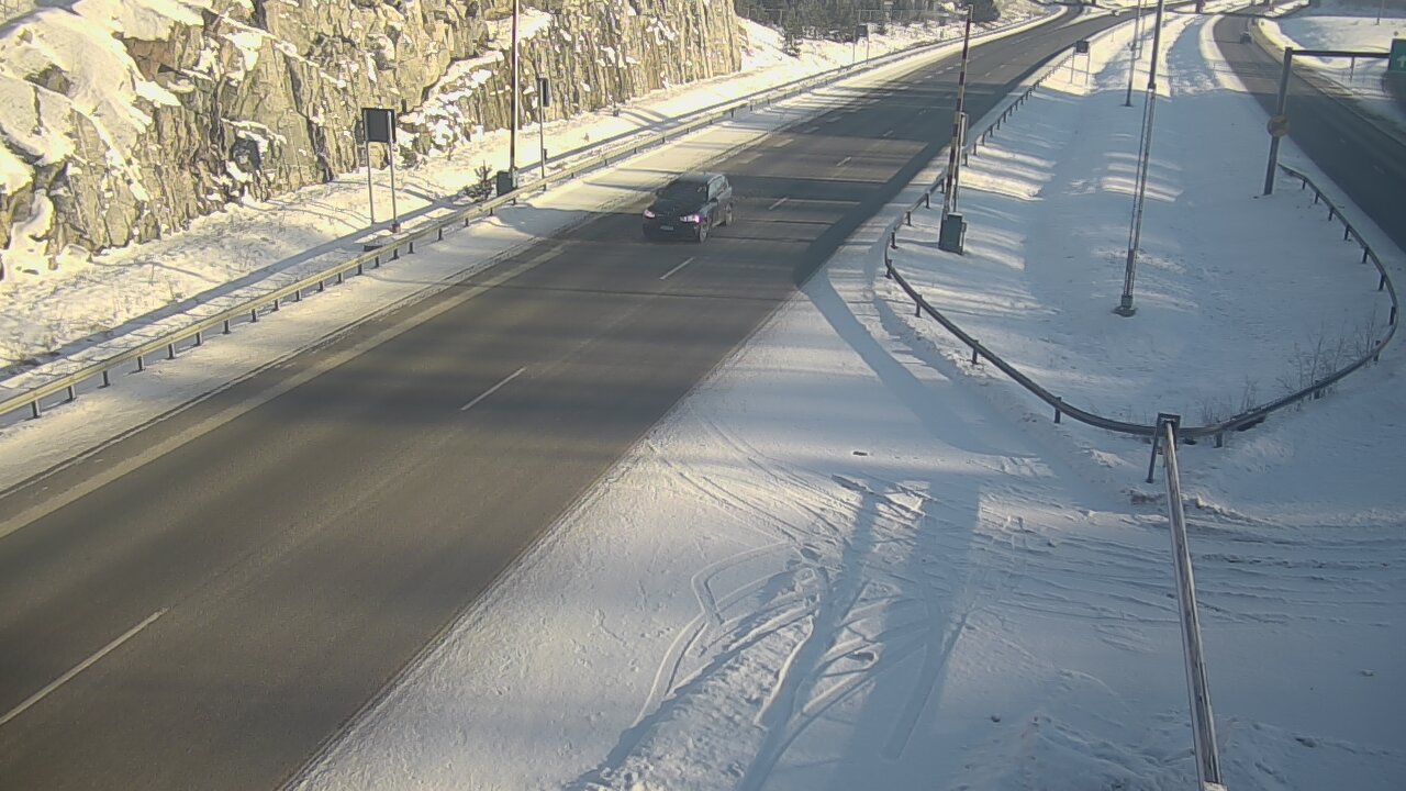 Weather Camera Image Road 1 Salo, Isokylä tunneli, boom east, Salo, Varsinais-Suomi