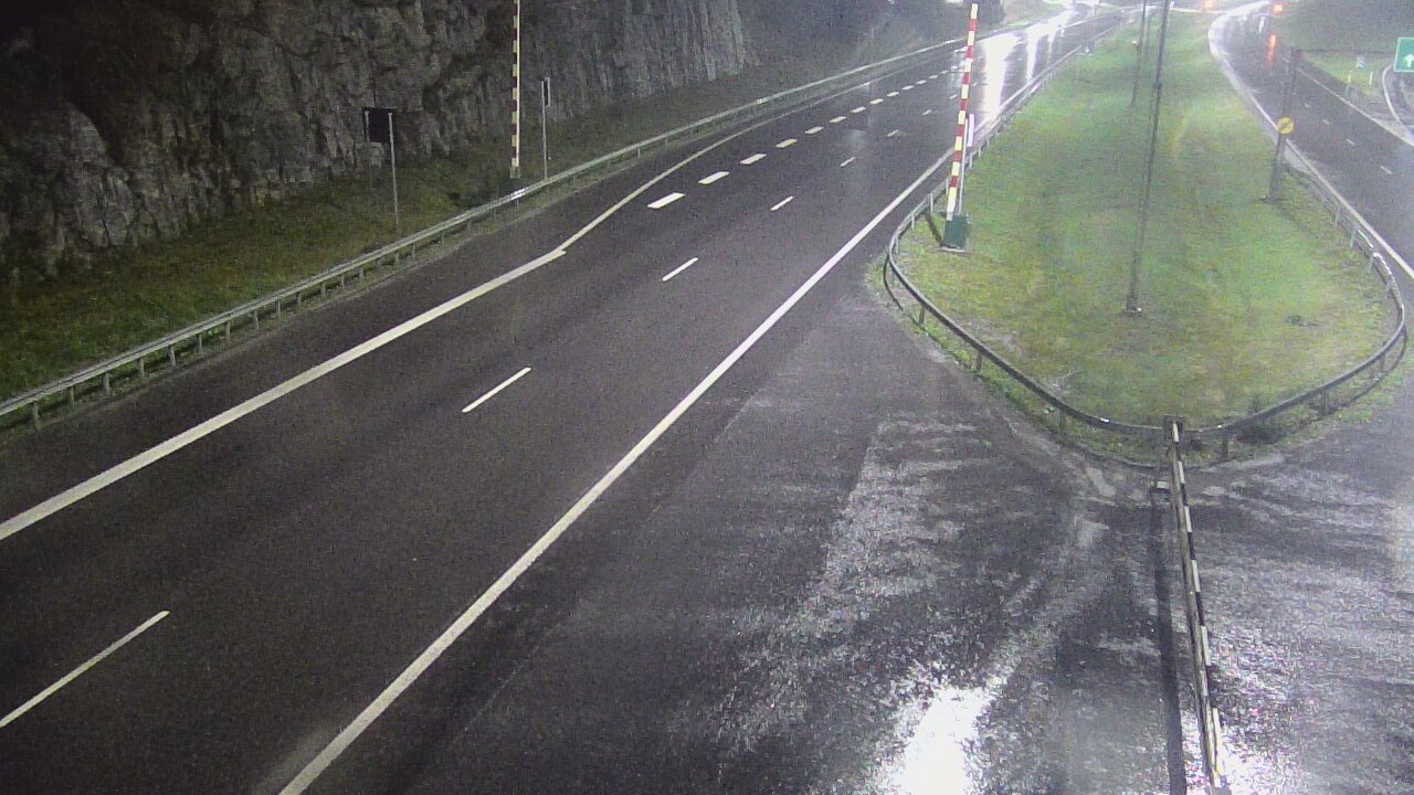 Kelikamerat Kuva Tie 1 Salo, Isokylän tunneli, puomi itä, Salo, Varsinais-Suomi