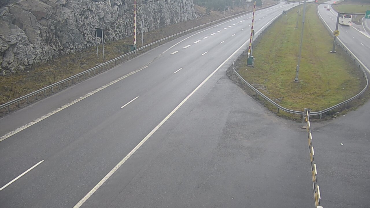 Weather Camera Image Väg 1 Salo, Isokylän tunneli, bom öst, Salo, Varsinais-Suomi