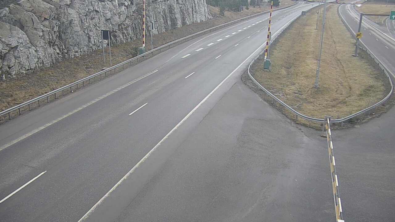Weather Camera Image Road 1 Salo, Isokylä tunneli, boom east, Salo, Varsinais-Suomi