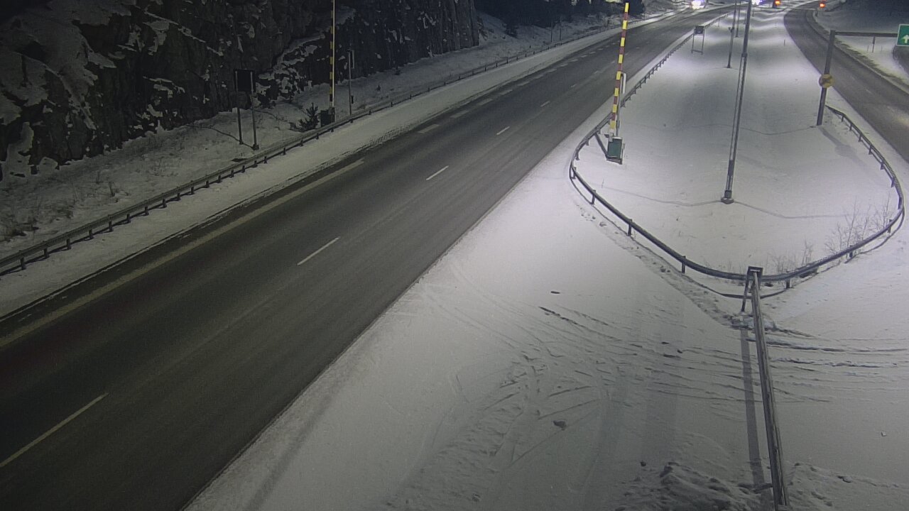 Kelikamerat Kuva Tie 1 Salo, Isokylän tunneli, puomi itä, Salo, Varsinais-Suomi