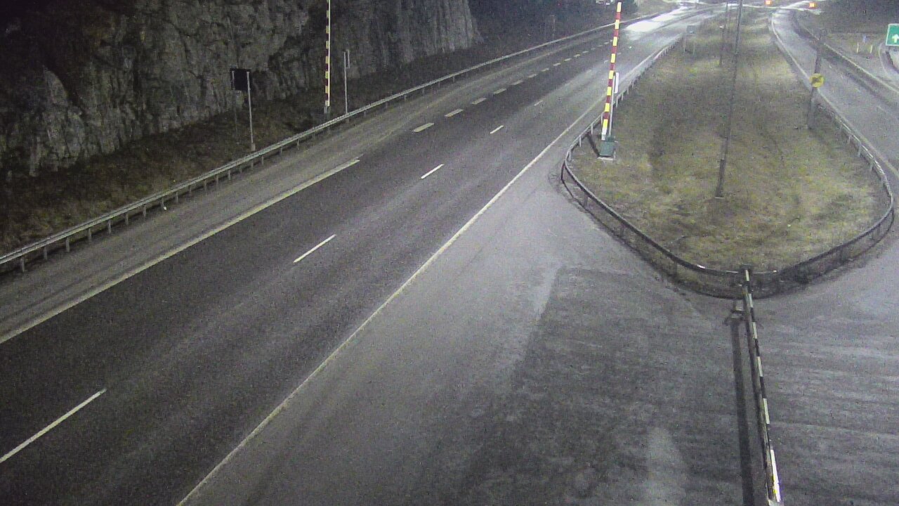 Weather Camera Image Road 1 Salo, Isokylä tunneli, boom east, Salo, Varsinais-Suomi