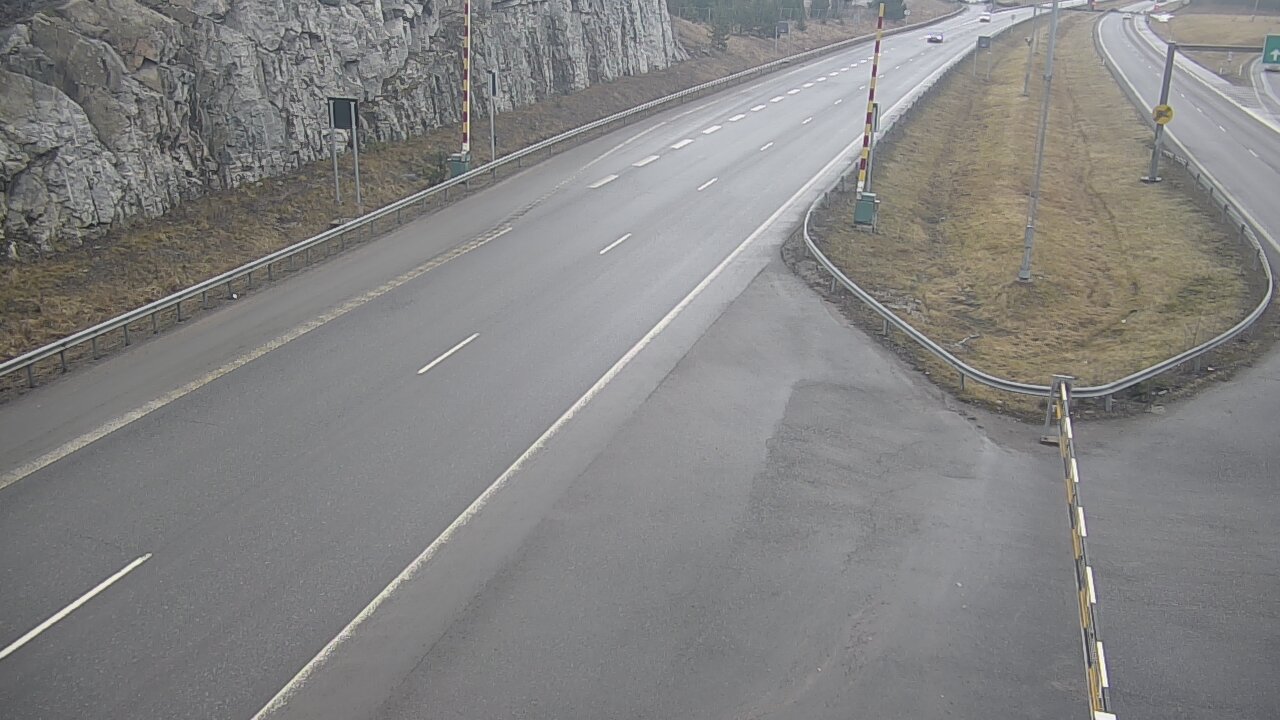 Weather Camera Image Road 1 Salo, Isokylä tunneli, boom east, Salo, Varsinais-Suomi