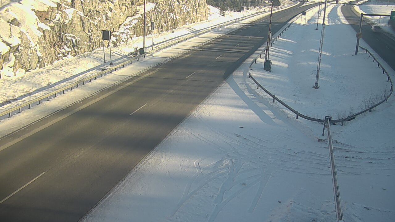 Weather Camera Image Road 1 Salo, Isokylä tunneli, boom east, Salo, Varsinais-Suomi