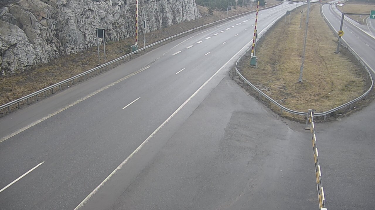 Weather Camera Image Road 1 Salo, Isokylä tunneli, boom east, Salo, Varsinais-Suomi
