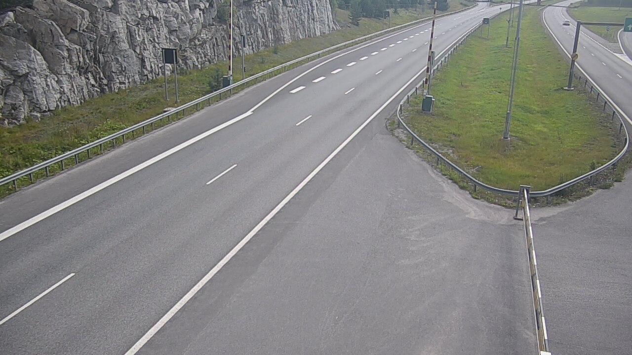 Kelikamerat Kuva Tie 1 Salo, Isokylän tunneli, puomi itä, Salo, Varsinais-Suomi