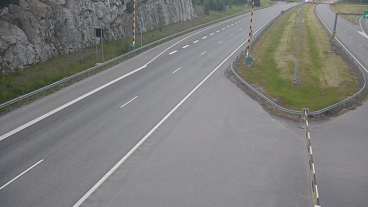 Kelikamerat Kuva Tie 1 Salo, Isokylän tunneli, puomi itä, Salo, Varsinais-Suomi