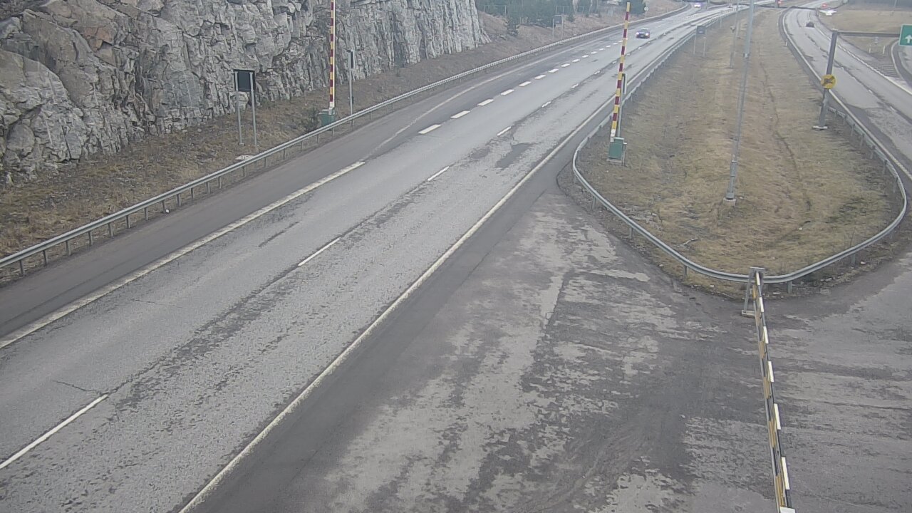 Weather Camera Image Road 1 Salo, Isokylä tunneli, boom east, Salo, Varsinais-Suomi