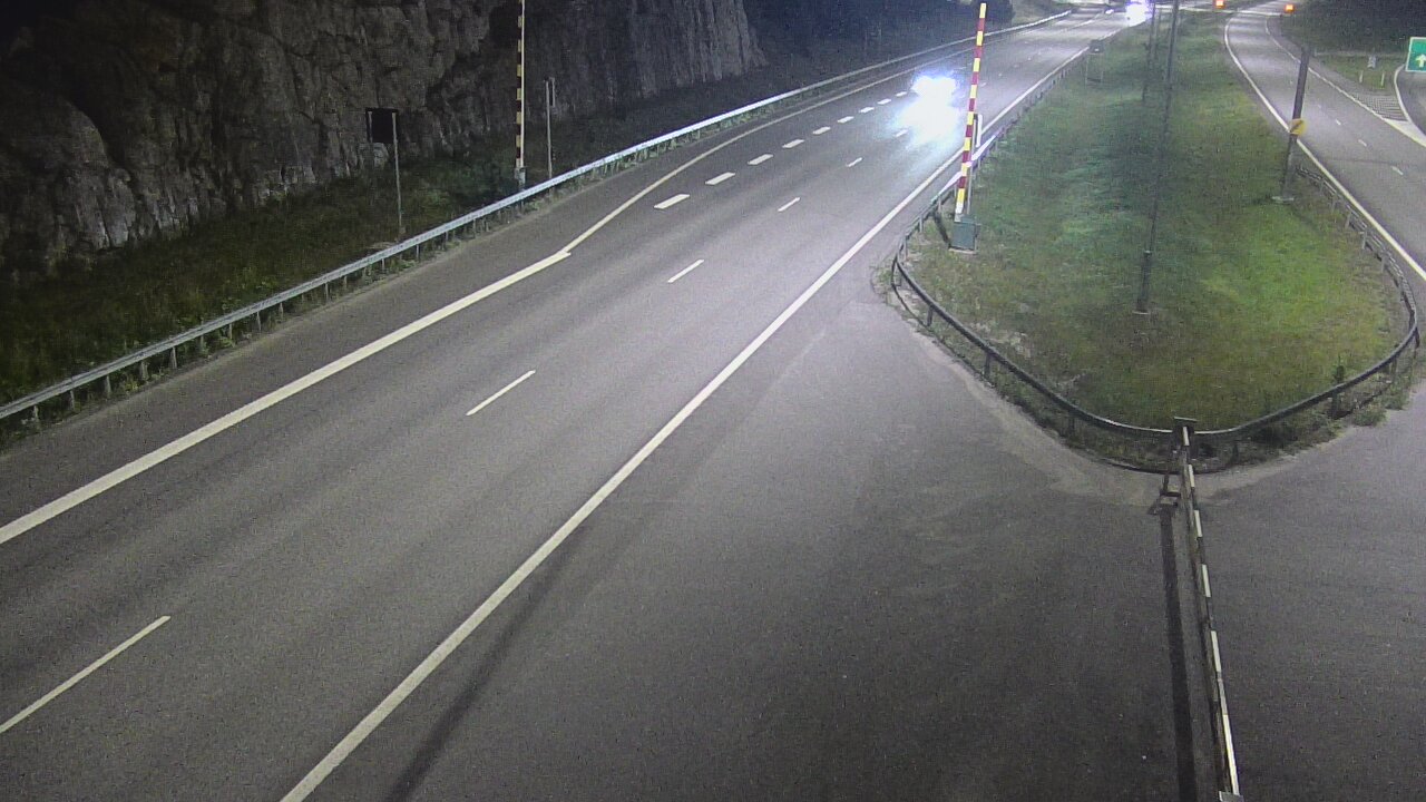 Kelikamerat Kuva Tie 1 Salo, Isokylän tunneli, puomi itä, Salo, Varsinais-Suomi