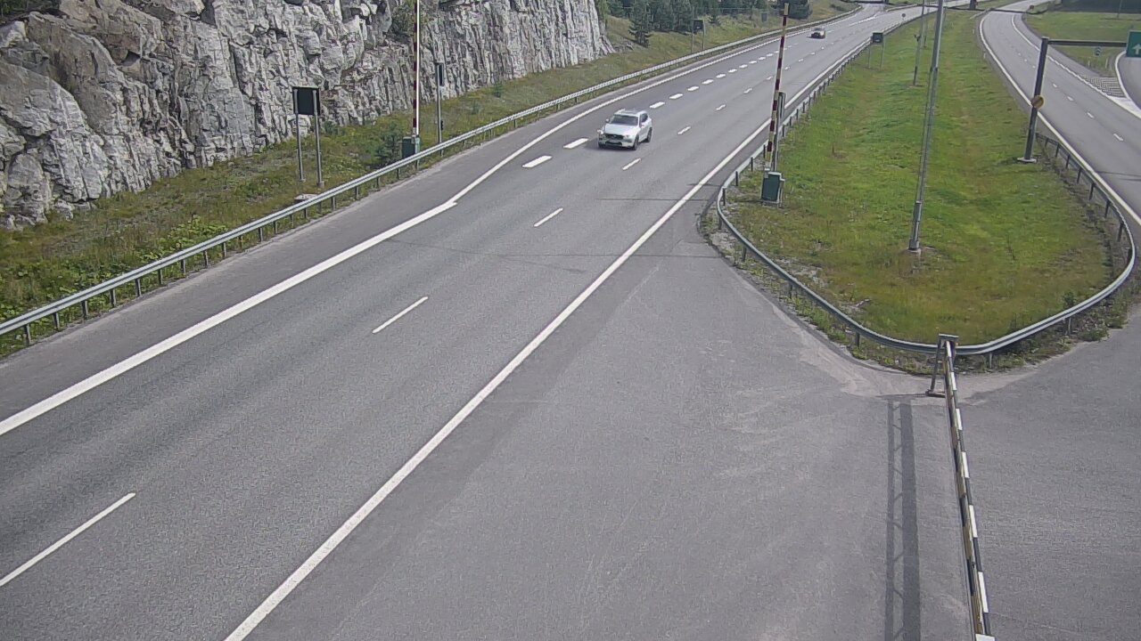 Kelikamerat Kuva Tie 1 Salo, Isokylän tunneli, puomi itä, Salo, Varsinais-Suomi